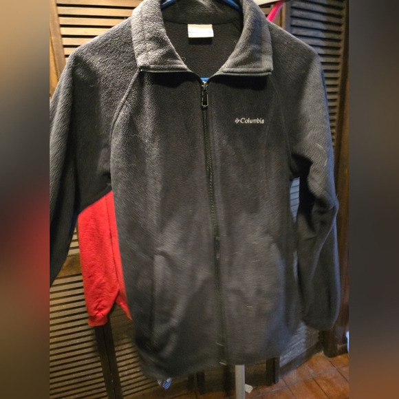 Columbia Black Fleece Jacket - Picture 1 of 3